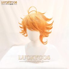 画像3: 約束のネバーランド エマ コスプレウィッグ かつら 専用ネット付 (3)