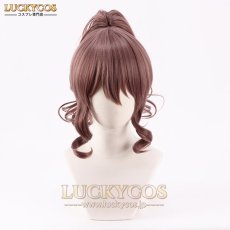 画像1: BanG Dream! バンドリ！ 山吹 沙綾 やまぶき さあや コスプレウィッグ かつら 専用ネット付 (1)